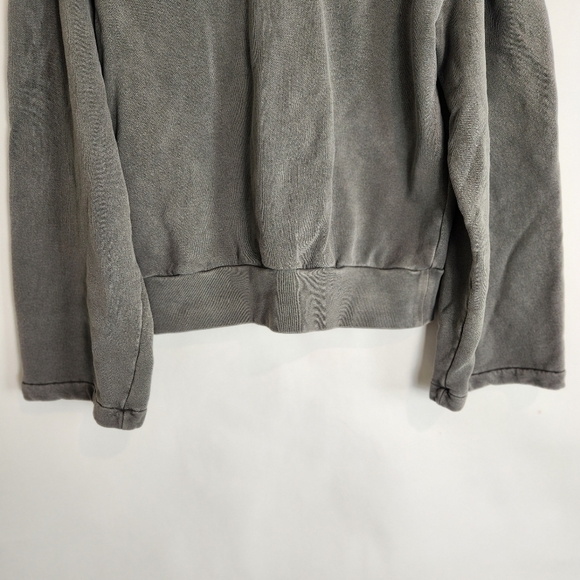 Madewell × Karen Walker Washed Gray Sweatshirt in Size Medium - Picture 4 of 8